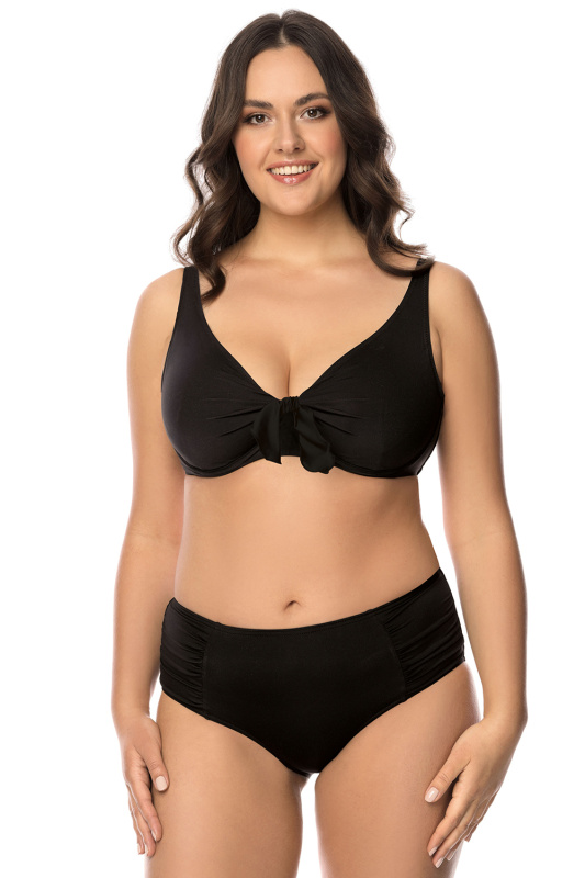 Dvoudílné plavky Vivisence 3202 Kmpl Barva: Černá, Velikost: 3XL