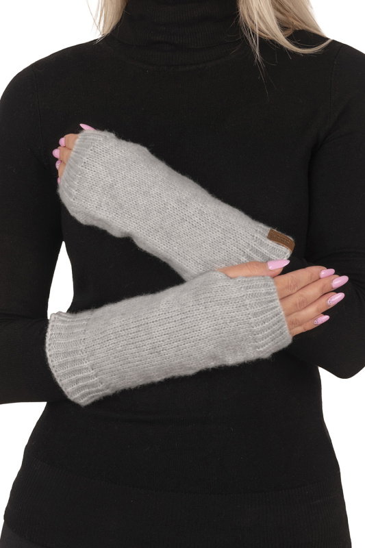 Návleky na ruce Vivisence 7215 Merino Barva: Šedá, Velikost: UNI