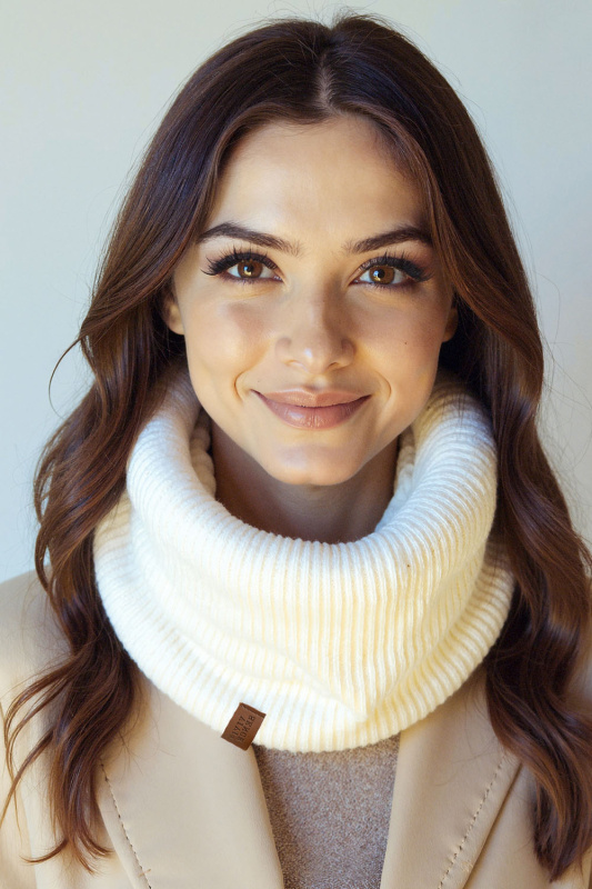 Šála Vivisence 7115 Merino Barva: Smetanová, Velikost: UNI