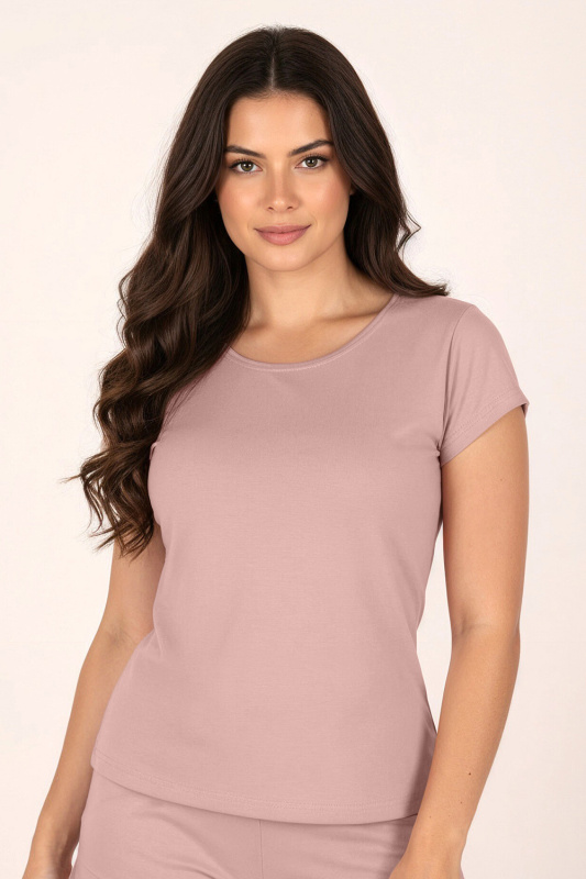 Tričko na spaní Vivisence 2203 Barva: Růžová - tmavě, Velikost: XL