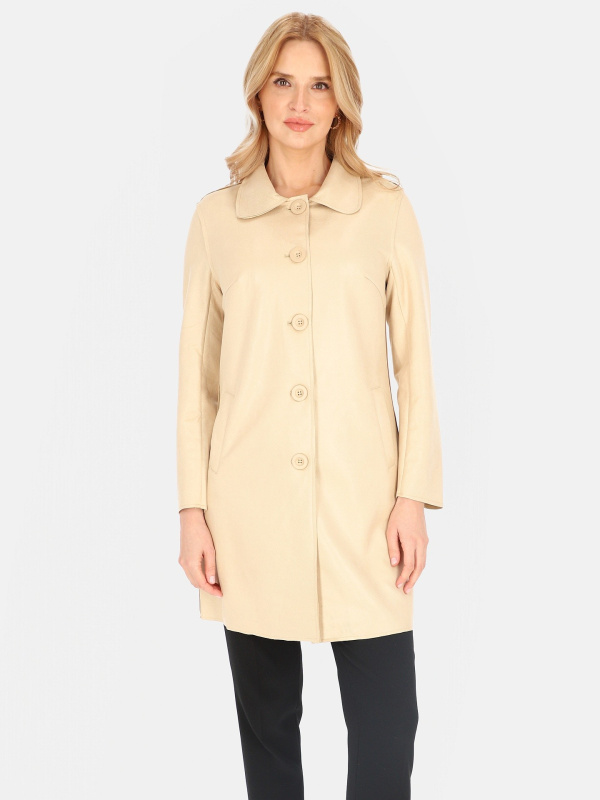 Lehký přechodný kabátek s knoflíky