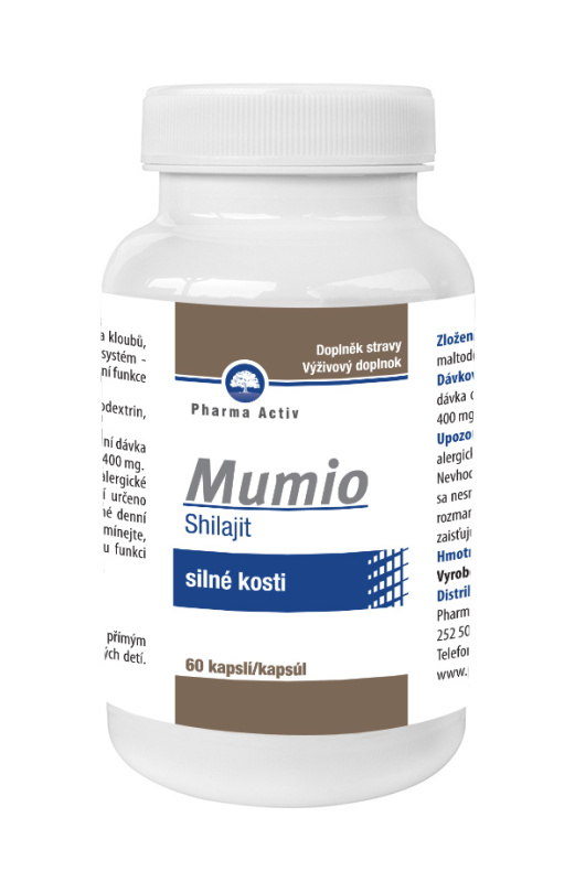 PHARMA ACTIV Mumio Shilajit 60 kapslí