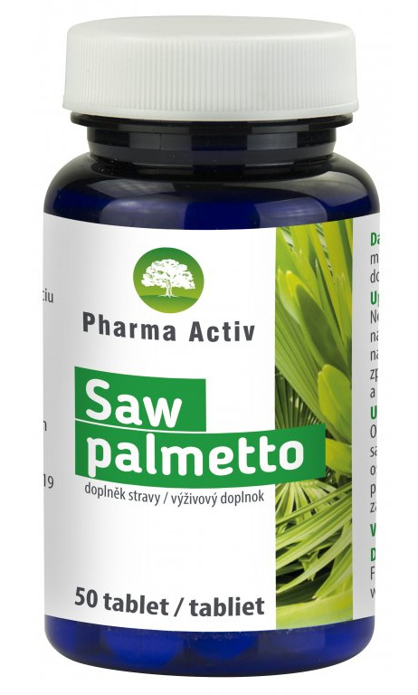 PHARMA ACTIV Saw palmetto 50 tablet