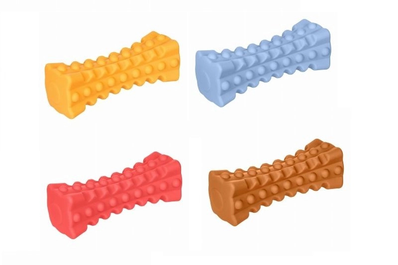 Zesílená pískací kost pro psy 15,5 cm - 1 kus