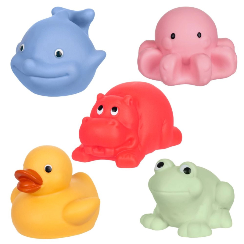 Zvířátka do koupele Tullo 5 ks