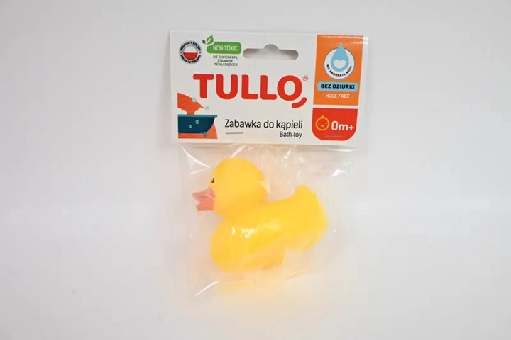 Koupací kachnička Tullo nenabírá vodu
