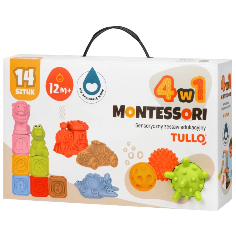 Senzorická sada hraček Vozidla 14 ks