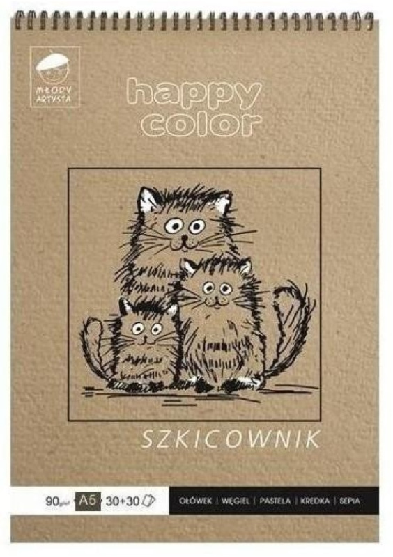 Mladý umělec Spirálový skicák A5 KALIA paper, s.r.o.