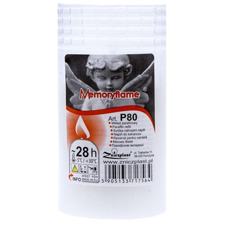 ZNICZPLAST Vklad parafín-lampa 28h hoření 80 g 1 ks