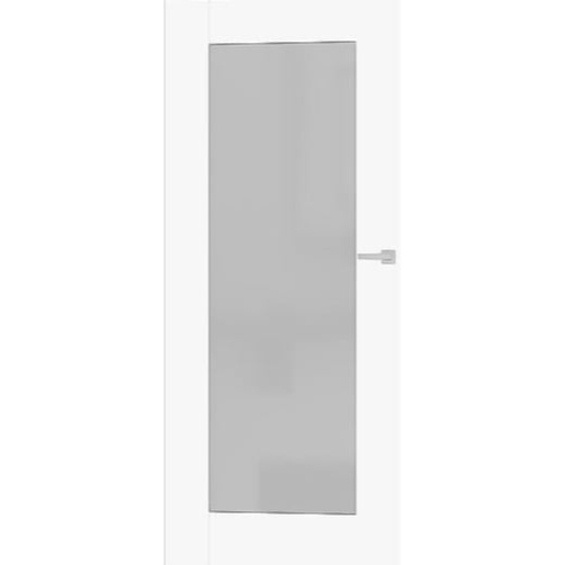 Interiérové bezfalcové dveře Naturel Estra 6 pravé 70 cm bílá matná ESTRA6BM70PB