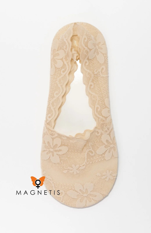 Magnetis baleríny GC241135 krajkové květiny šampaňské 35-41