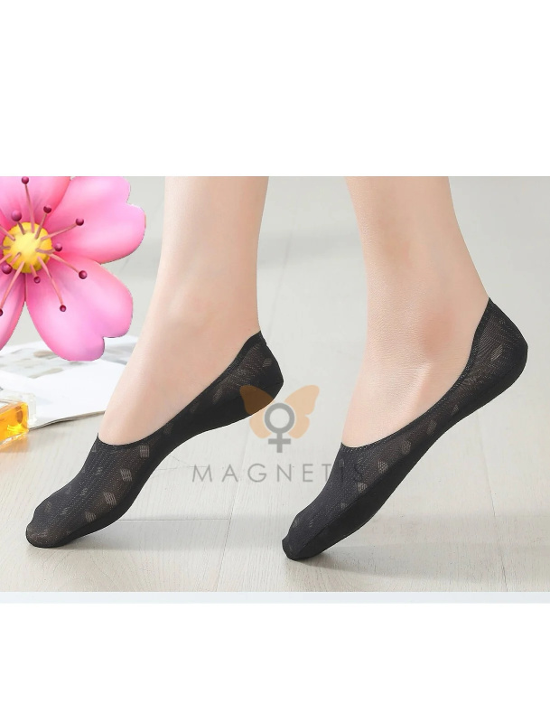 Baleríny Magnetis LY241110 Romby černá univerzální