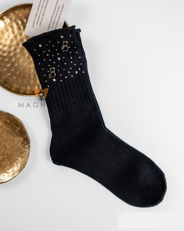 Ponožky Magnetis QR5013 Jet Cat černá univerzální