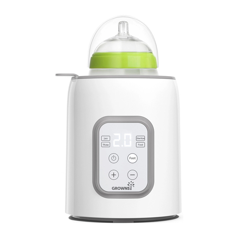 Ohřívač lahví GROWNSY 8v1 – šedý