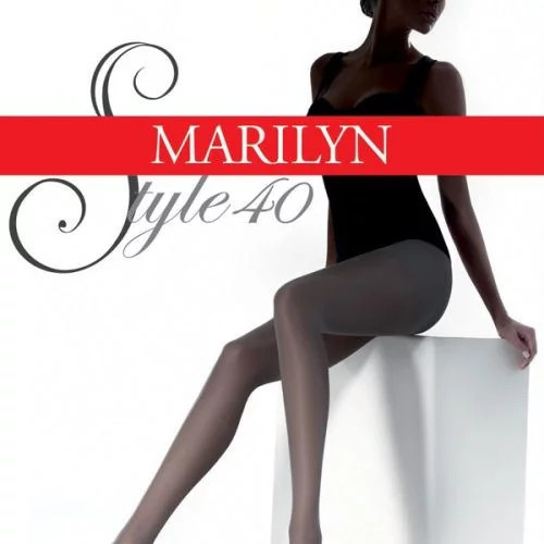 Dámské punčochové kalhoty Style 40 - Marilyn tmavě hnědá 2-S