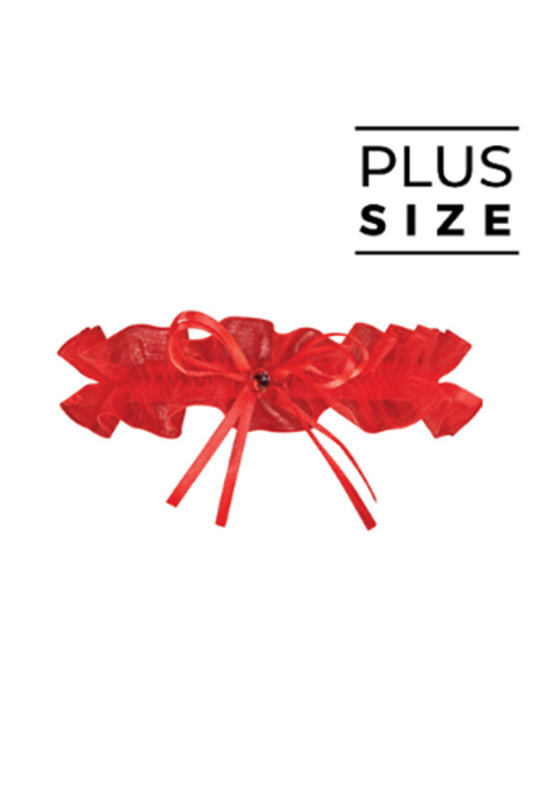 Podvazek Julimex PW-98 Grenada Plus Size Barva: Červená, Velikost: UNI