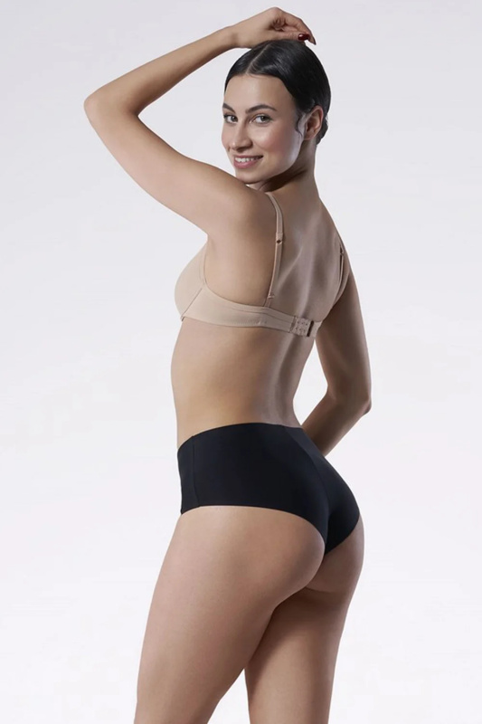 Kalhotky Julimex Brasil panty Maxi Barva: Černá, Velikost: XL
