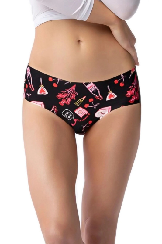 Dámské kalhotky Simple Love story - JULIMEX černá S