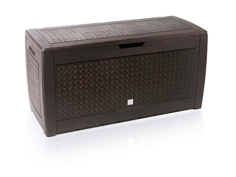 Prosperplast Box na polstry »Rato«, v ratanovém provedení (Matuba, hnědá, 1,19 x 0,6 x 0,48 m)
