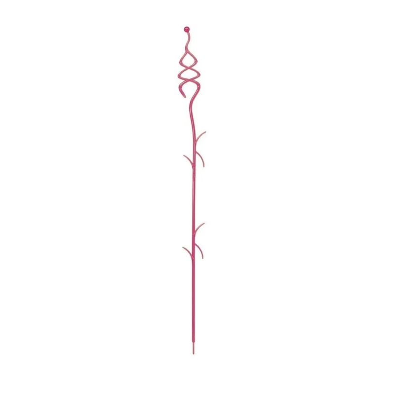 Prosperplast Podpěra na orchidej DECOR, růžová transparentní, 55 cm