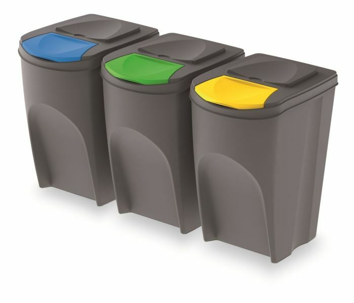 Sortibox - sada odpadkových košů - 3 x 35 l