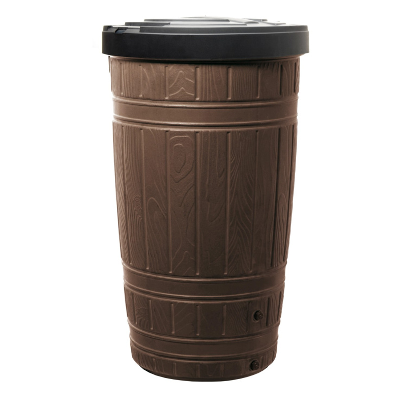 Waterform Sud na dešťovou vodu Woodcan tmavě hnědý 265 l