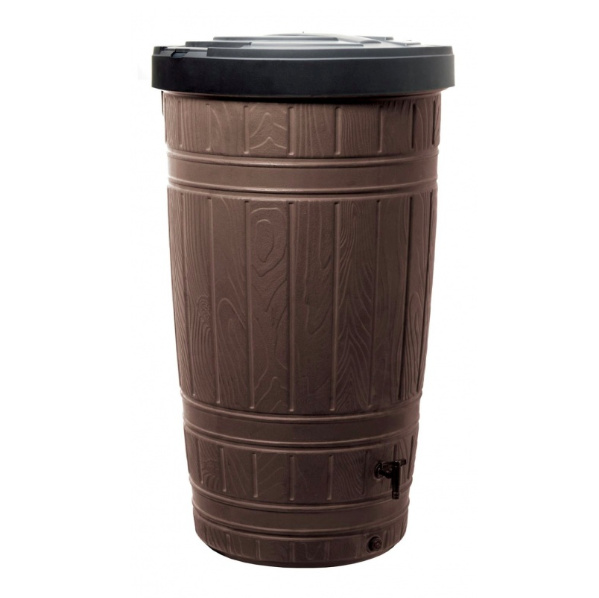 Waterform Sud na dešťovou vodu Woodcan tmavě hnědý 265 l