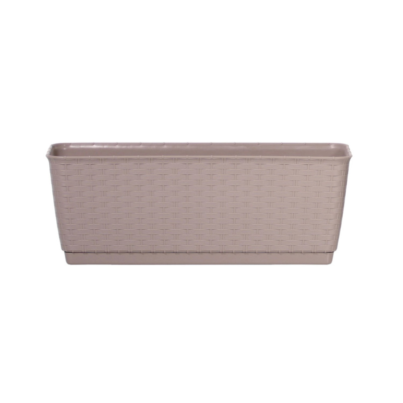 Prosperplast Truhlík Ratolla Case P 50 cm, mocca