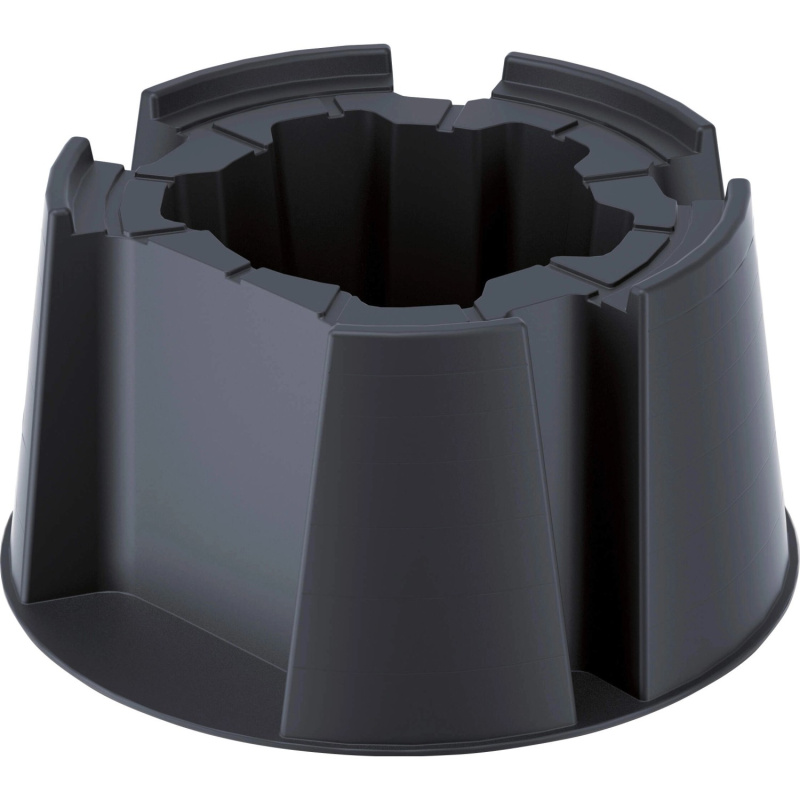 Waterform Sokl pro sud na dešťovou vodu, antracitový, pr. 60,8 x 31 cm