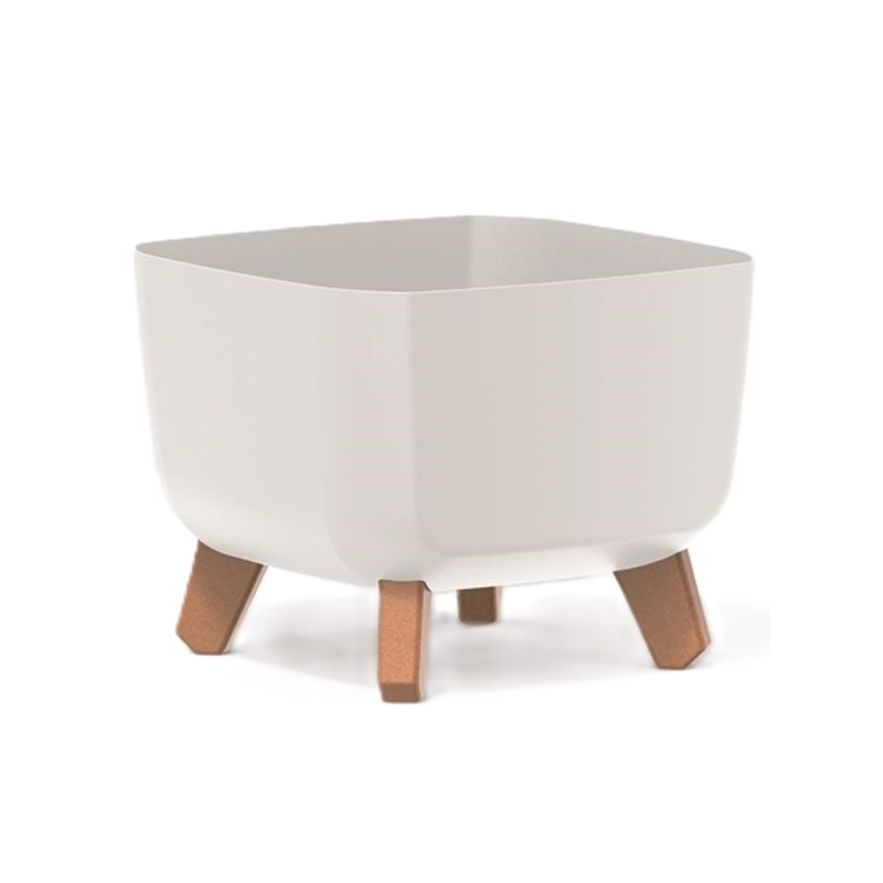 Květináč Gracia Square 24 cm bílý DGQL240-S449