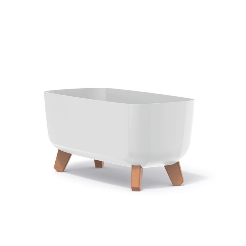 Květináč Gracia Case 39 cm bílý DGCL400-S449
