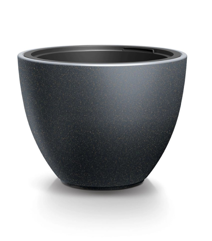 Prosperplast Květináč HEOS ECO WOOD antracit 29,8cm