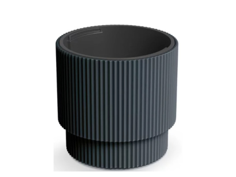Prosperplast Květináč »Milly«, Ø 375 x V 395 mm, kulatý (antracitová, 375x395)