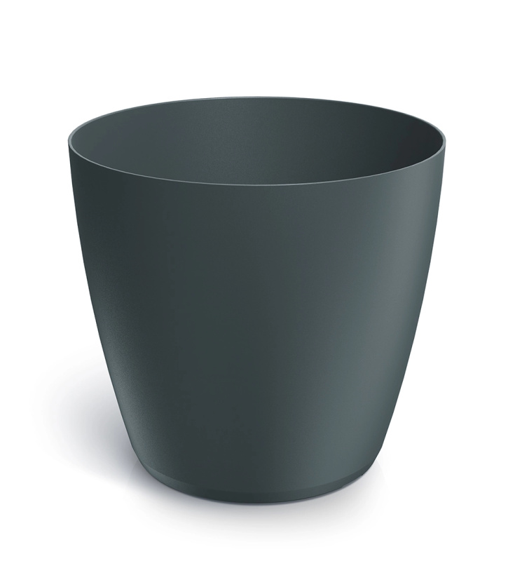 Prosperplast Květináč MATIS antracitový, 23,8 cm