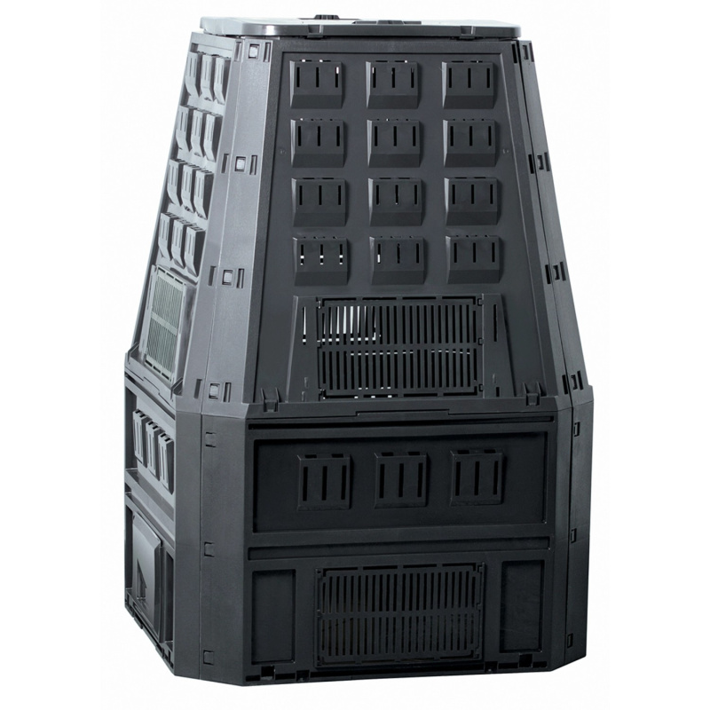 Kompostér 850 L černá