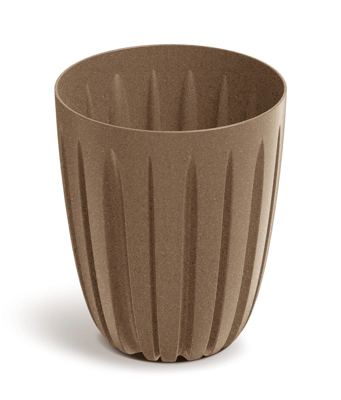 Prosperplast Květináč Warios Eco Wood přírodní, 19,2 cm