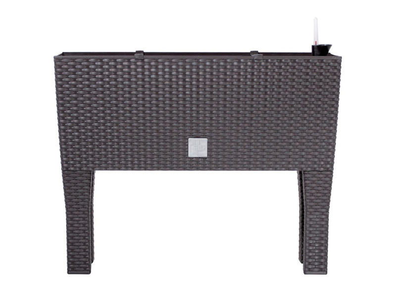 Prosperplast Truhlík se zavlažovacím systémem Rato Case High (tmavě okrová, Š 60 x V 46 x H 25 cm)