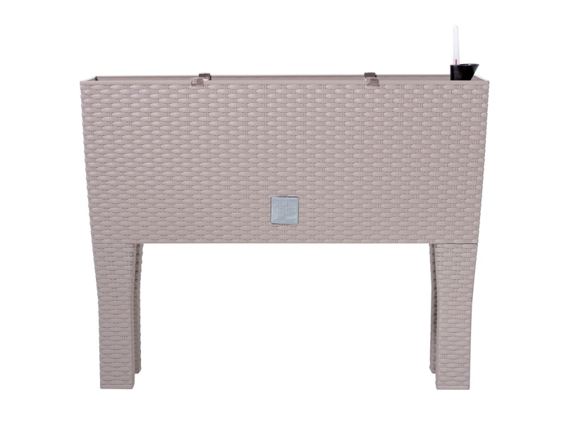 Prosperplast Truhlík se zavlažovacím systémem Rato Case High (kávová, Š 60 x V 46 x H 25 cm)