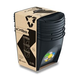 Sortibox - sada odpadkových košů - 3 x 25 l