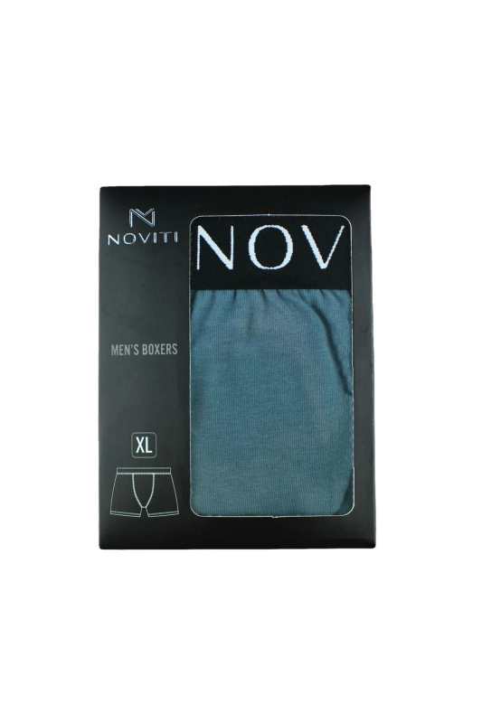 Pánské boxerky 004 04 - NOVITI šedá M