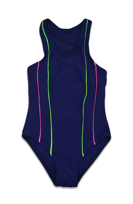 Dívčí plavky Noviti KD018 Girl 116-158 tmavě modrá 140-146 cm