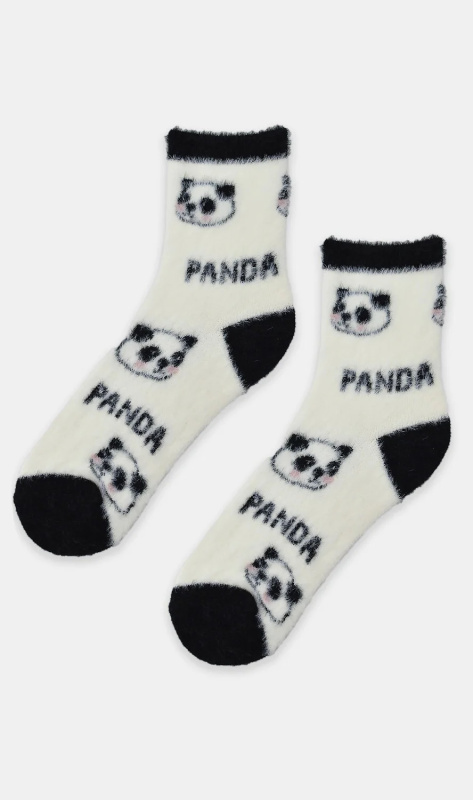 Noviti SB093 Panda dámské ponožky 36-41 ecru-stripes 36-41