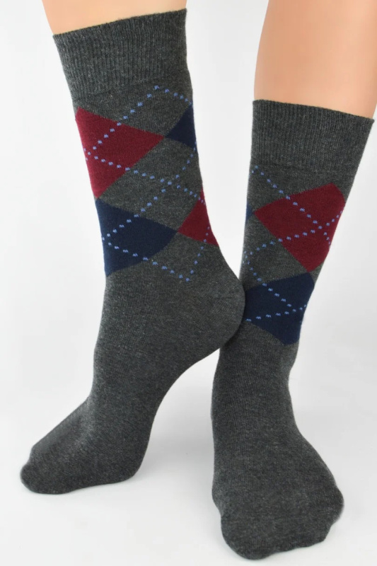 Pánské ponožky ROMBY SB101 GRAFIT 39-42