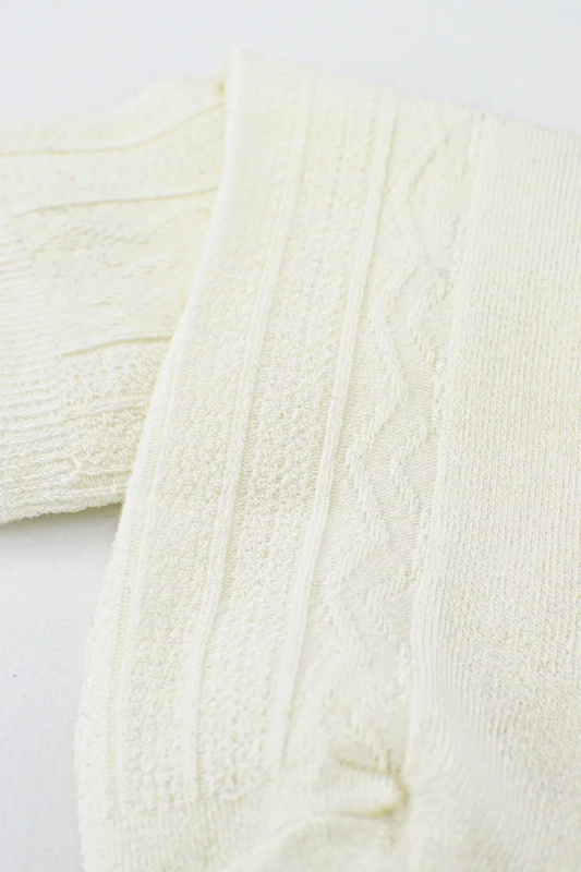 PONOŽKY S HEDVÁBÍM SB125 ECRU 36-41