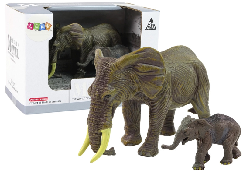 LEAN Toys Slon se slonem