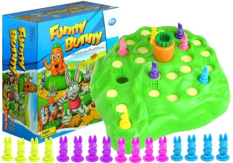 Rodinná hra Funny Bunnies Race for Carrots