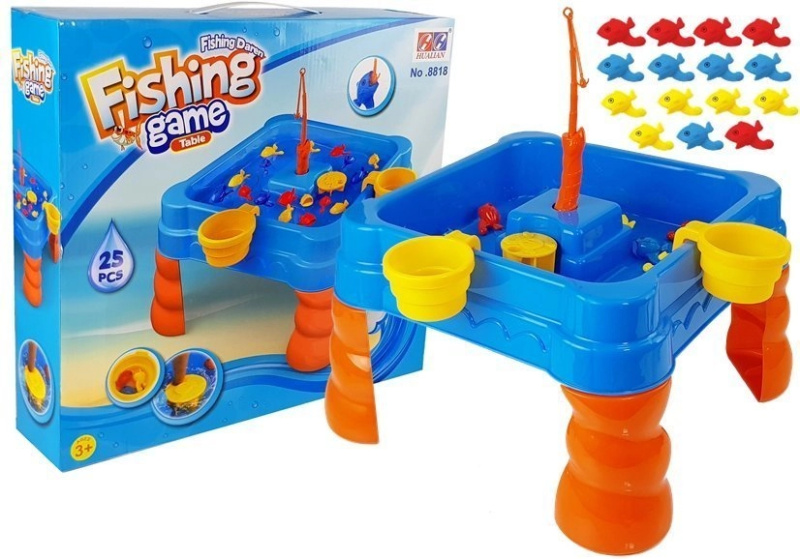 Lean Toys Velká sada pro rybaření s rybářskými pruty