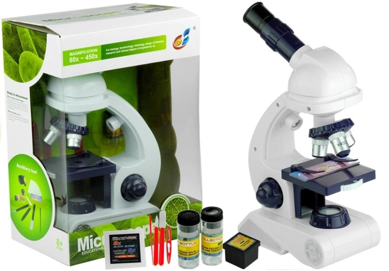 Lean Toys Mikroskop s příslušenstvím