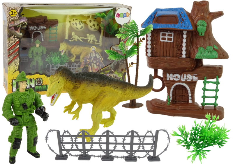 Lean Toys Velká souprava Dinosaurů s příslušenstvím Dino Paradise