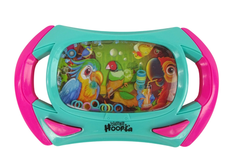 LEAN Toys Vodní s papoušky zelená konzole